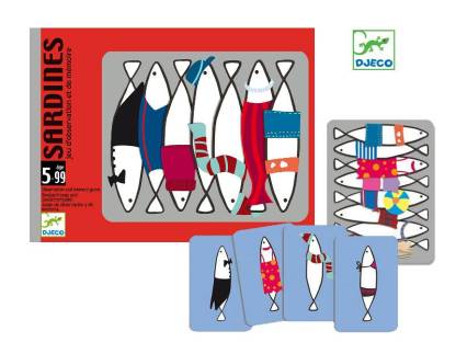 Gioco di carte "Sardines" Djeco