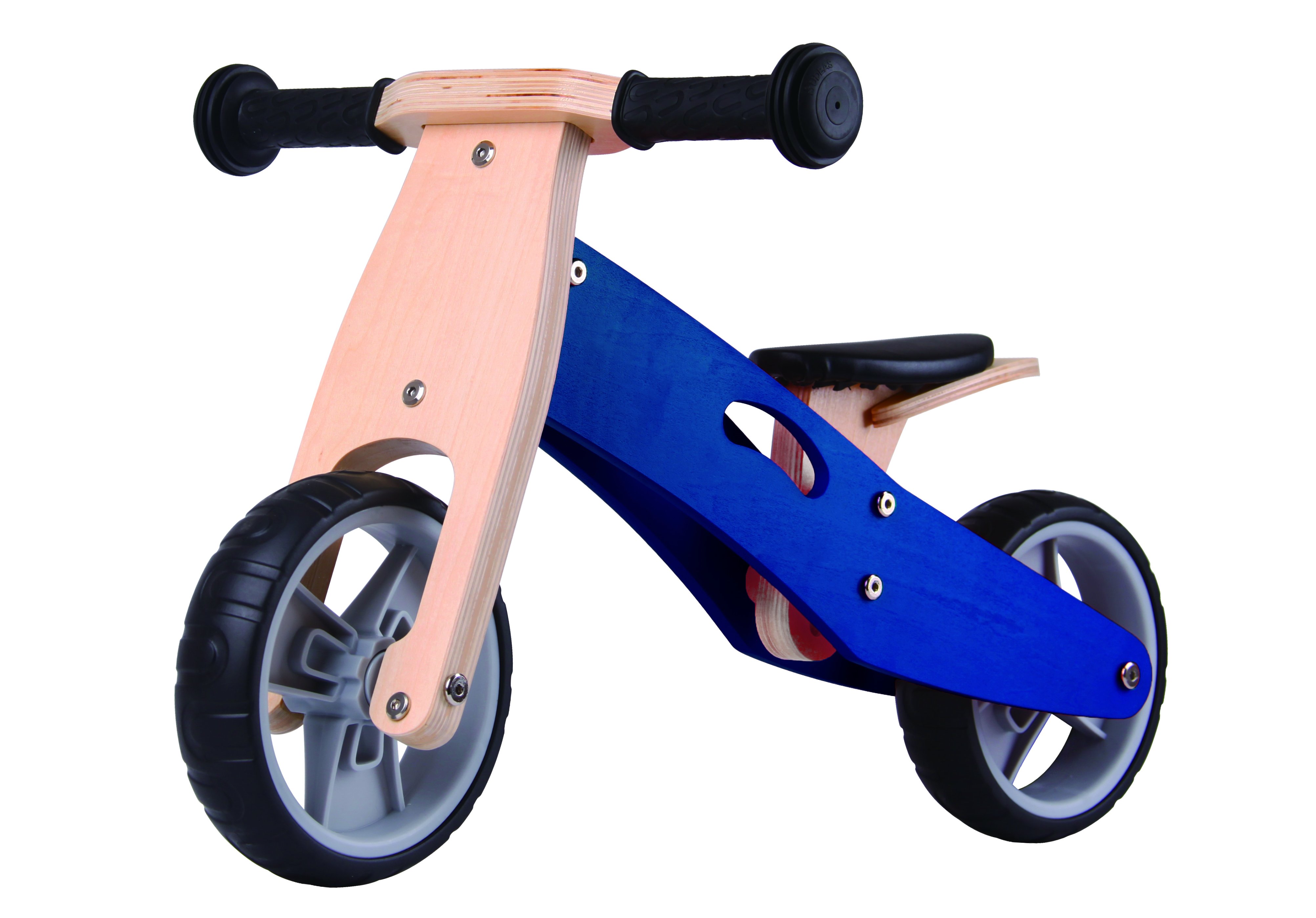 Triciclo e balance bike 2in1 Udeas colore BLU