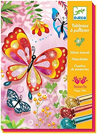 Glitter colorati "Farfalle" Djeco