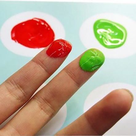 Tubetti di colore per pittura con le dita - immagine 2