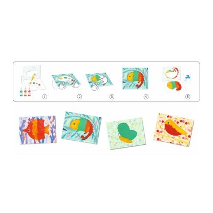 Pittura con le dita Djeco - immagine 3