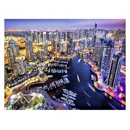 Puzzle Ravensburger 1500 pezzi " Dubai Golfo Persico" - immagine 2