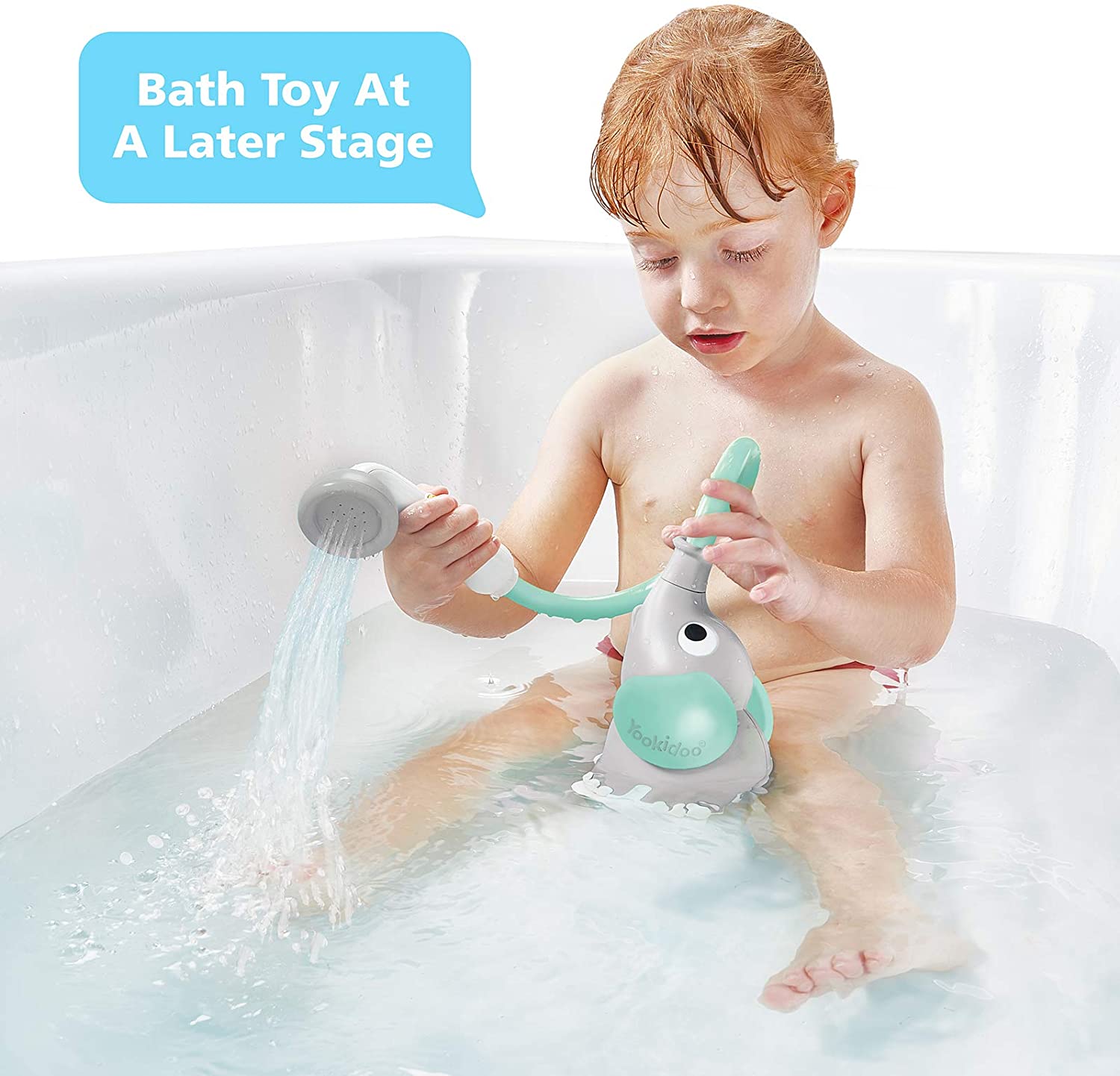 Giocattoli Da Bagno Per Bambini 1-3 Anni | Set Silicone Senza Muffa Con Animali E Spruzzi - Foto 6