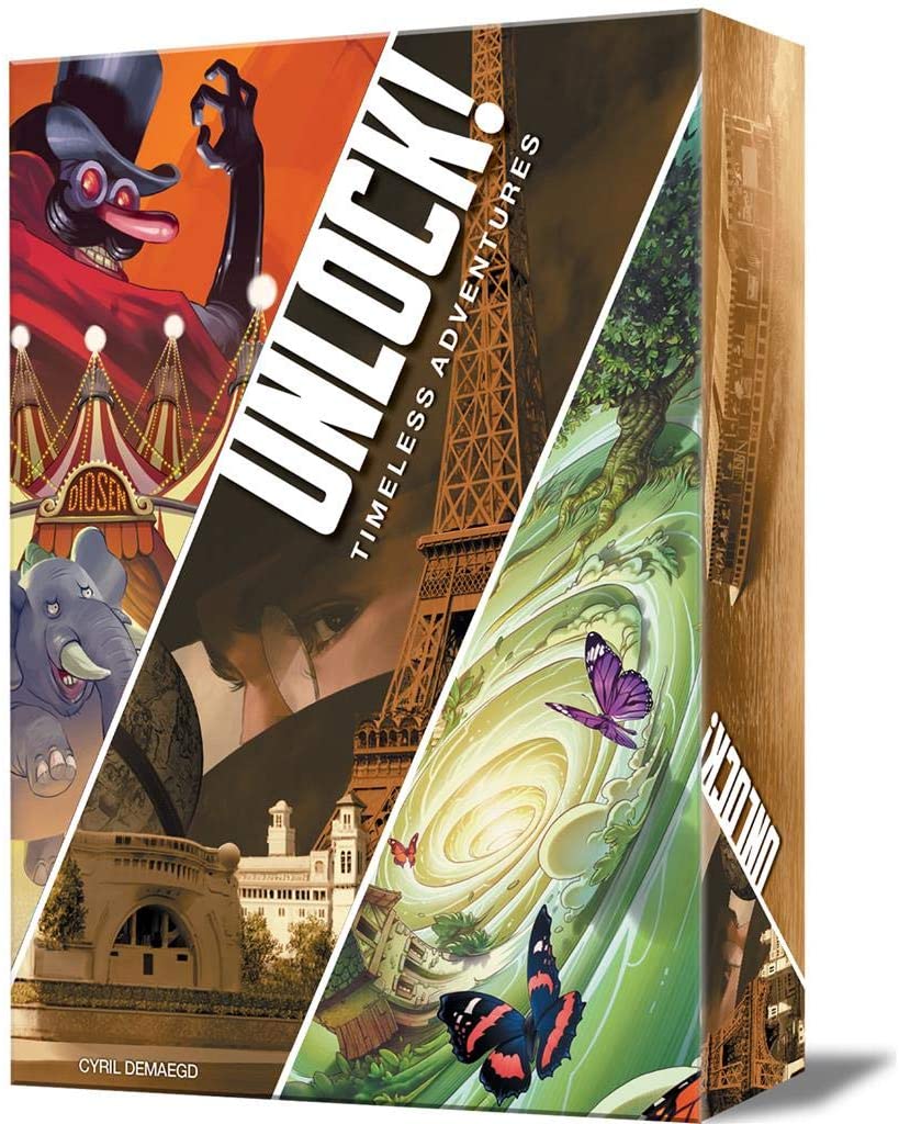 Asmodee Unlock Timeless Adventures Escape Room Gioco da tavolo Il Drago Fanfarone Asmodee Unlock Timeless Adventures Escape Room Gioco da tavolo Il Drago Fanfarone