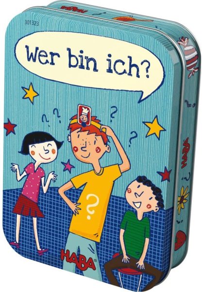 Wer bin ich/Chi sono io? - Gioco da tavolo Haba-Scatola Cartoncino