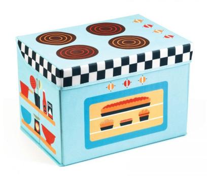 Cubo Portagiochi " Cucina" - Djeco