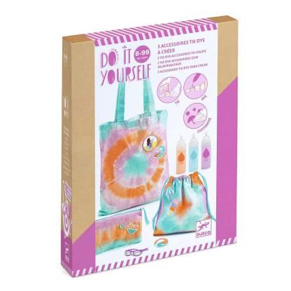 Accessori da decorare con la tecnica tie-dye