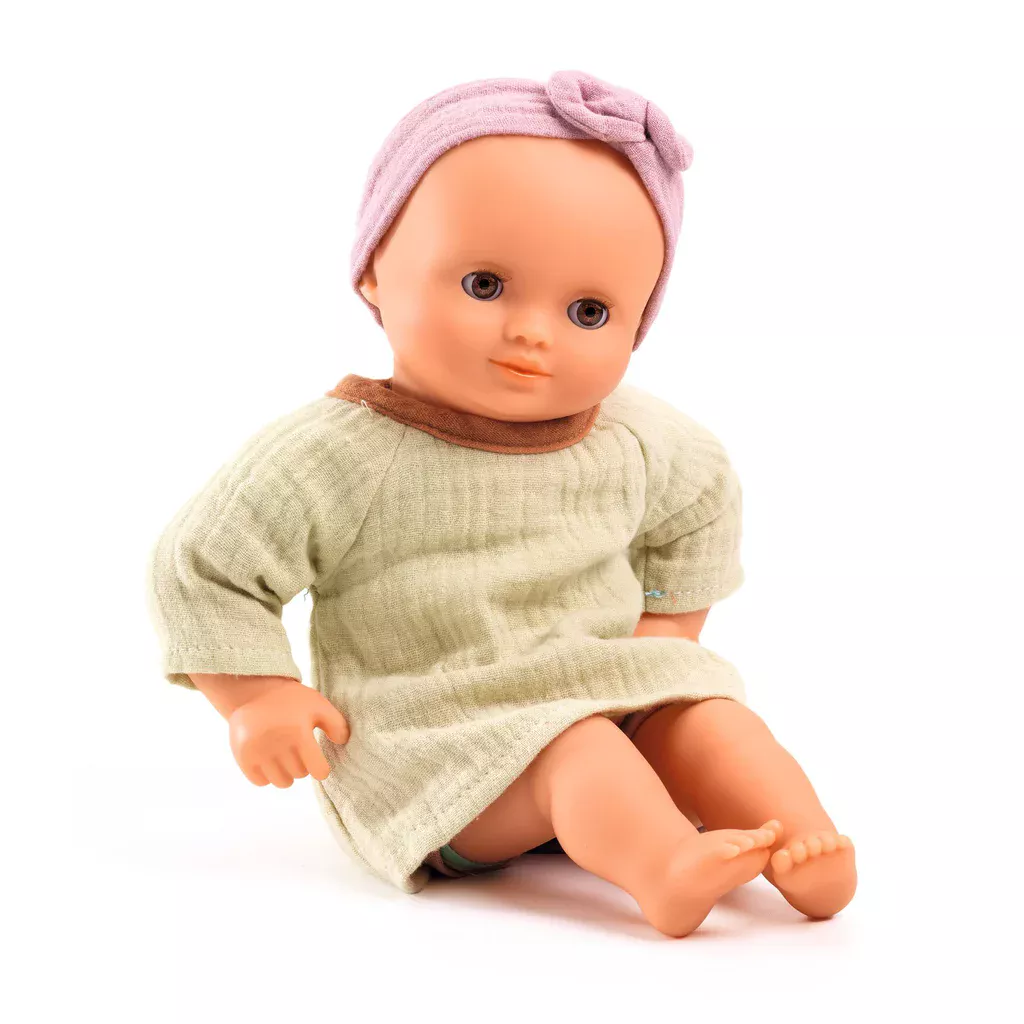 Bambola Pomea "Baby Pistache" Djeco