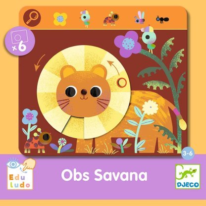 Obs savana - Gioco di osservazione Djeco