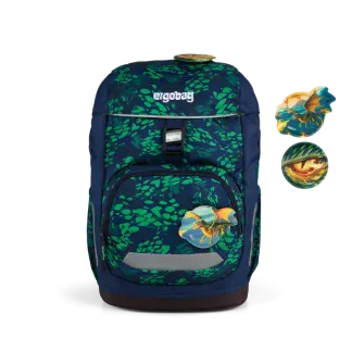 Zaino scuola ErgoBag-Flex-FireBear-Dragon