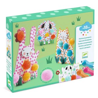 Punti e pompon - gioco creativo Djeco