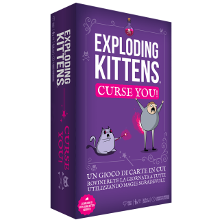 Exploding Kittens Curse you! - Gioco da tavolo Asmodee