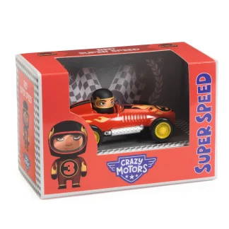 Red super speed - macchinina Crazy Motors Djeco