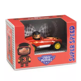 Red super speed - macchinina Crazy Motors Djeco